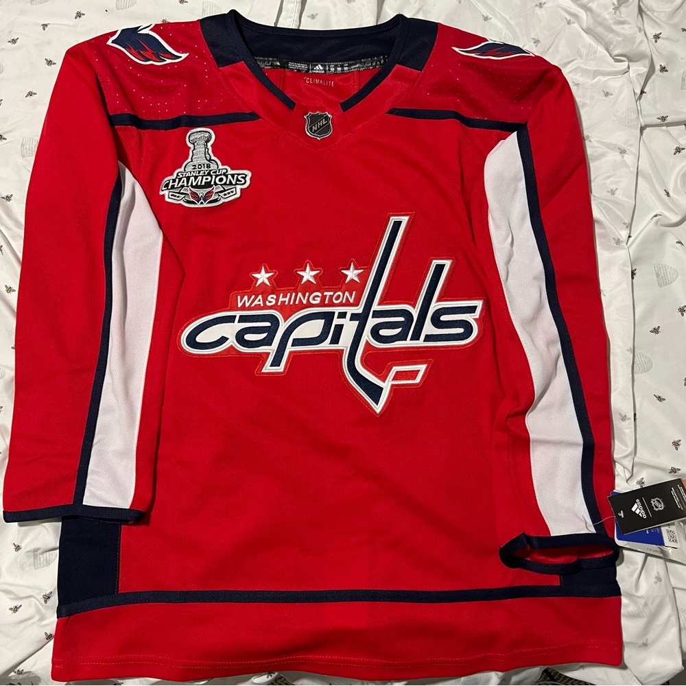 Capitals Authentic Stanley Cup Winners Jersey